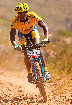 South Africa-based Adrien Niyonshuti will lead Rwanda's charge. (Net.Photo)