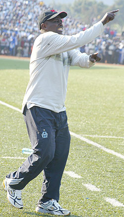 Ntagwabira is not losing sleep ahead of the APR game this Sunday. (File Photo)