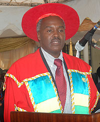OFFICIATED; Dr. Charles Murigande (File photo)
