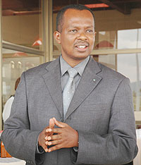 LAUNCHED; Vincent Karega (File photo)