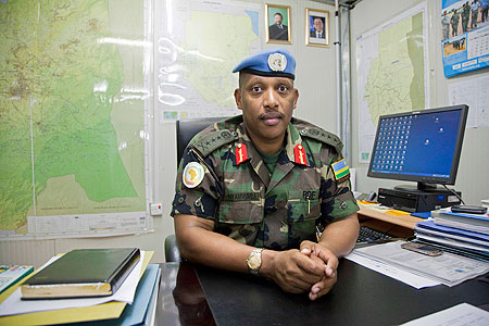 Lt. Gen. Patrick Nyamvumba.(Courtesy Photo)