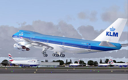 A KLM plane (Internet Photo)