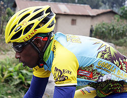 IN CONTENTION; Niyonshuti starts todayu2019s stage 4 in the lead. (net. Photo)