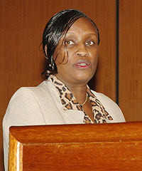 CONCERNED; EACu2019s Deputy Secretary General, Beatrice Kiraso (File photo)