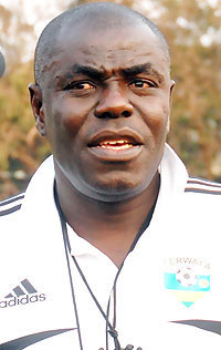 UNDER INCREASING PRESSURE: Amavubi head coach Sellas Tetteh. (File photo)