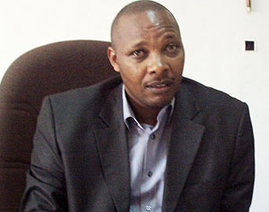 Richard Kamanzi, the Prisons Superintendent of Kigali Central Prison.