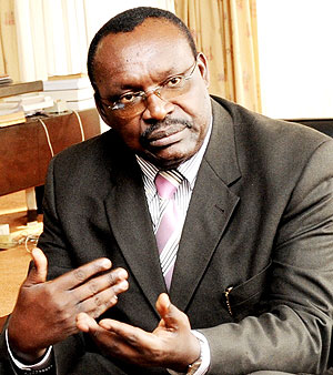 Francois Kanimba, Central Bank Governor (File photo)