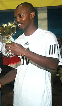 Pierre Marshall Kwizera (photo) will team up with Leo Fidele Mutesi. (File Photo)