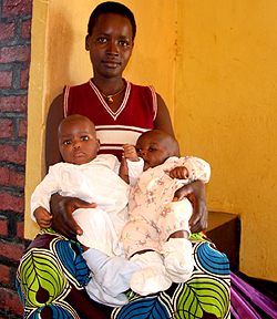 Mothers are fined Rwf5000 for not giving birth at a medical clinic or Health Centre.