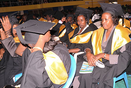 Kigali Institute of Education held its 6th Graduation on Thursday. (Photo J Mbanda)