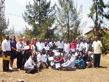 Teachers who had just graduated from the TOT program