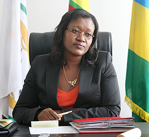 Minister for EAC Monique Mukaruliza (File Photo)