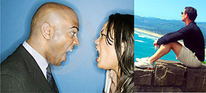 Our emotional health is affected by  those we interact with (Internet Photo) ; Spending time alone may be good for your wellbeing (Internet Photo)