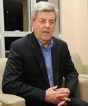 Raymond Ouellette the president of Novatech group (Photo T.Kisambira)