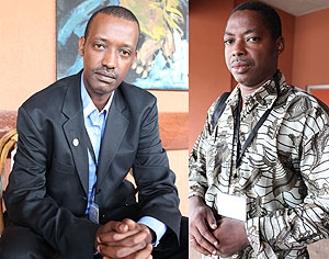 L-R : Martin Semukanya ; Tao Abdulaye