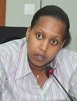 The Permanent Secretary of the Finance Ministry, Kampeta Sayinzoga (File Photo)