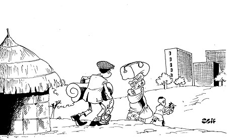 Bye bye Nyakatsi, a project of the Rwanda Diaspora will enable Bugesera residents live in modern housing . 