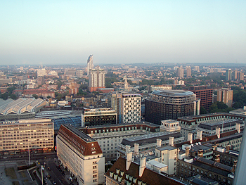View of London from the London Eye