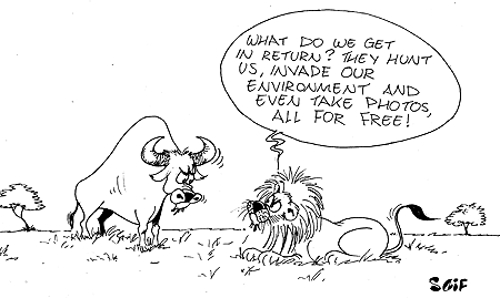 Members of Parliament engaged in a heated debate regarding the compensation for damage caused by wildlife.