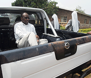 Father Emile Nsengiyunva he. (Photo by S. Rwembeho).