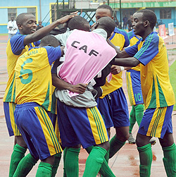 Rwanda's U-17 Coach Richard Tardy is set to stick with the same side that edged Burkina Faso for today's game against Egypt. (Photo / T. Kisambira)