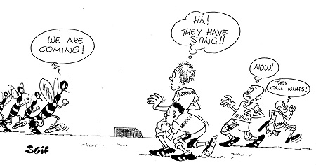 Junior Wasps coach Richard Tardy has challenged his youngsters to finish their group campaign on a high at Amahoro stadium.