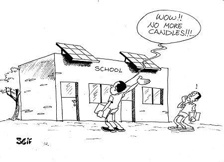 In its rural electrification campaign, the government will next week launch a project to connect 300 remote schools to solar energy.