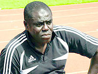 Amavubi head coach Sellas Tetteh has summoned 29 players for CHAN. (File Photo)