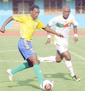 Kipson in action during last year's Cecafa Senior Challenge Cup. (File Photo)