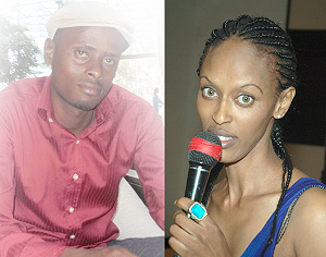 L-R : Ishmael Ntihabose ; Jolie Murenzi