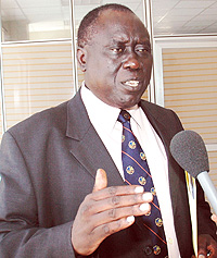 Justice Minister Tharcisse Karugarama (File Photo)