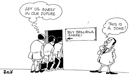 People who invested in Bralirwa shares have seen their wealth gain by 72% in less than a month.