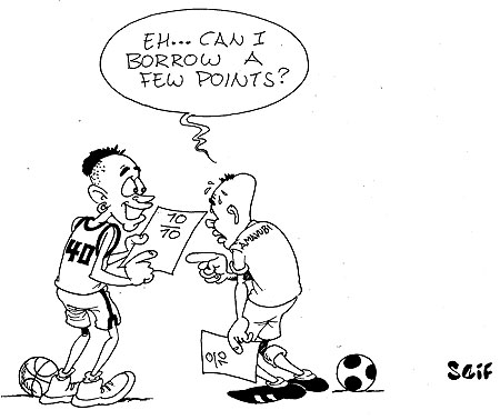 Rwanda suffered a 1-3 loss to Tunisia to bow out of the Orange Africa Nations Championship while the national women and menu2019s basketball teams lifted the Zone V trophies in Kigali yesterday.