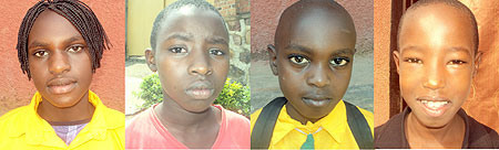 L-R : Bella Uwamahoro ;Sandrine Benimana ;  Andrew R ; Seth Itangishaka ; 