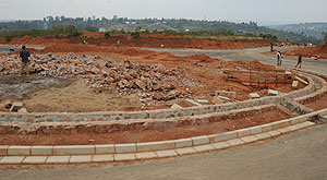 Infrastructure development underway at the Free Trade Zone where the industrial park will be relocated (File Photo)