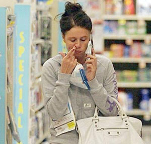 Picking your nose is a nasty habit.