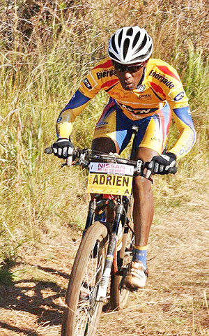 Adrien Niyonshuti has already qualified for the London Olympic Games. (File photo)
