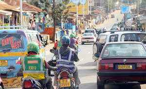 A busy street in Nyamirambo. (Photo T. Kisambira)