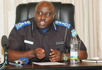 Commissioner General of Police, Emmanuel Gasana (File photo)