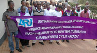 Journalists commemorating colleagues killed during the Genocide. MHC is working on a new list of victims (File Photo)