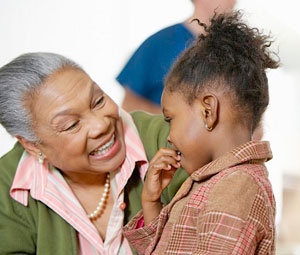 The company of the young is an elixir for the elderly.