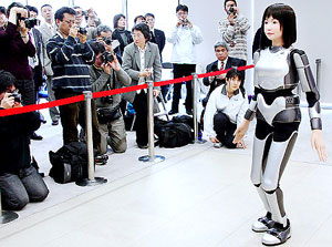 The Cybernetic Human developed to entertain crowds.