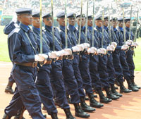Police officers at a past function. An MP says the force is understaffed. (File photo)
