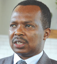 Infrastructure Minister Vincent Karega