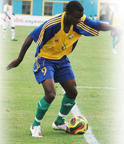 Elias Uzamukunda a.k.a Baby joined camp yesterday. He gives Sellas Tetteh more options upfront. (File Photo)