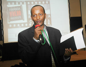 Founder and CEO of Rwanda Cinema Centre, Eric Kabera. (File photo).