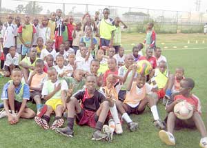 More Rwandan kids need support to build their football talent. (File Photo)