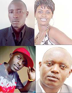 L-R; Didasi Niyifasha; Queen Nadege; Ziggy Fikiri; Dr. Otto Vianney Muhinda