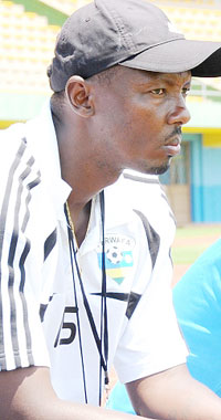 APR's assistant coach Eric Nshimiyimana will handle the U-23 national football team. (File Photo)