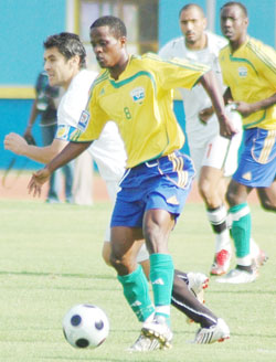 Amavubi skipper Haruna is confident about the teamu2019s chances of overcoming Burundi this afternoon. (File photo)